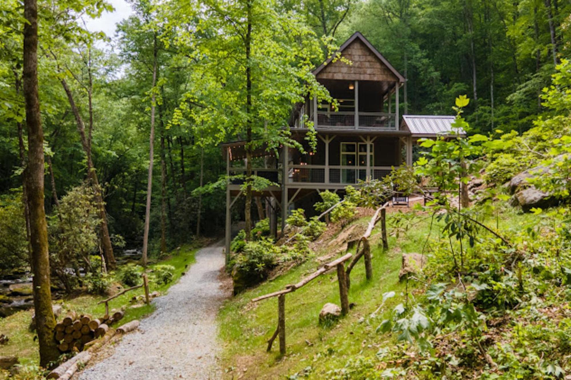 Creel Lodge At Middle Creek Otto 외부 사진